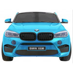 Elektrické autíčko BMW X6 - dvojmiestne - lakované - modré